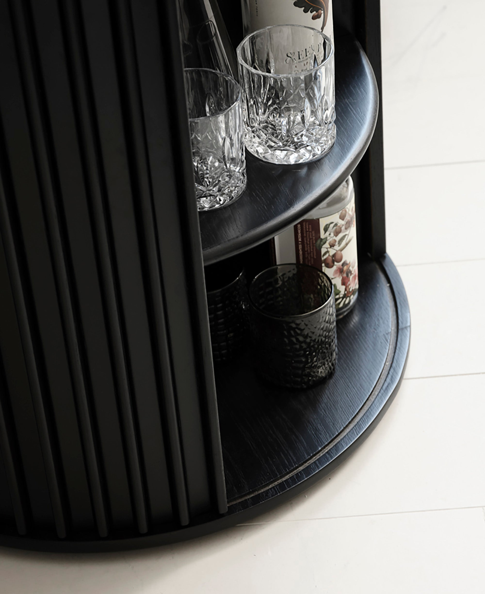 Morrin Bijzettafel - ø60 cm - Zwart