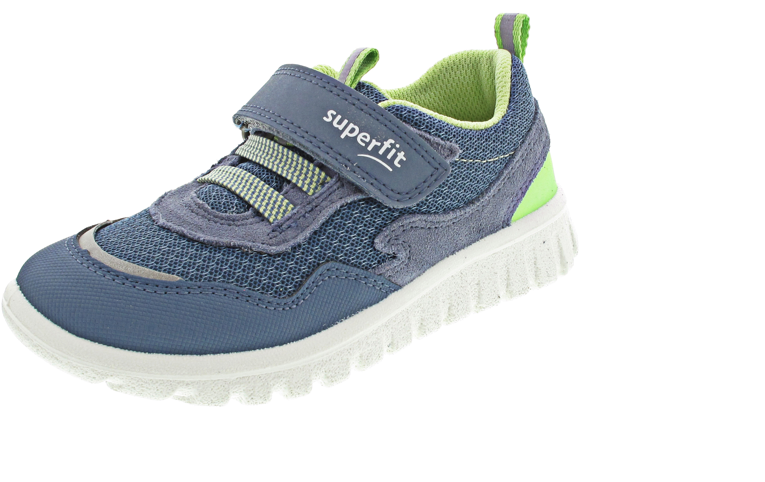 Superfit SPORT7 Halbschuh Klett blau kombi