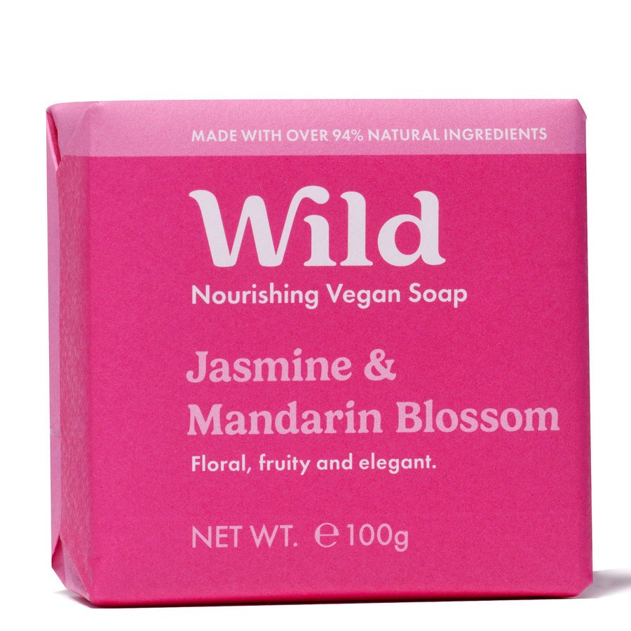 Wild Nourishing Vegan Soap Jasmine & Mandarin Blossom 100g