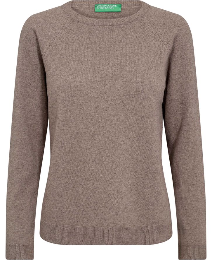 United Colors of Benetton SWEATER L/S Brun
