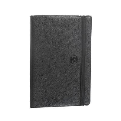 Agenda à élastique Oxford Genius - 1 semaine sur 2 pages - 10 x 15 cm - noir - Hamelin