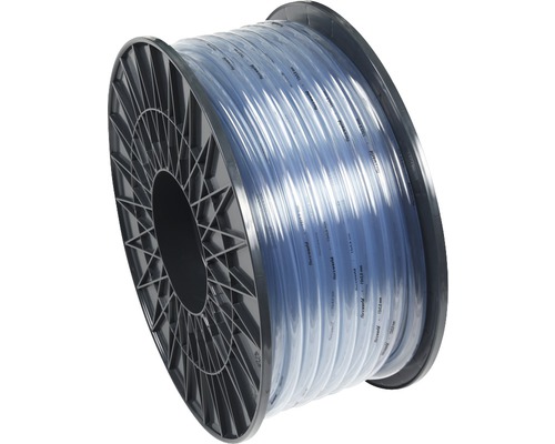 Aquariumslang, zachte PVC-slang 6 x 1,5 mm, transparant, per meter verkocht