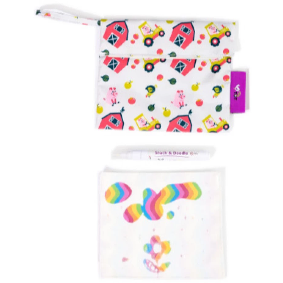 TidyTot MalenBasteln Tidy Tot Snack & Doodle Mini Bauernhof
