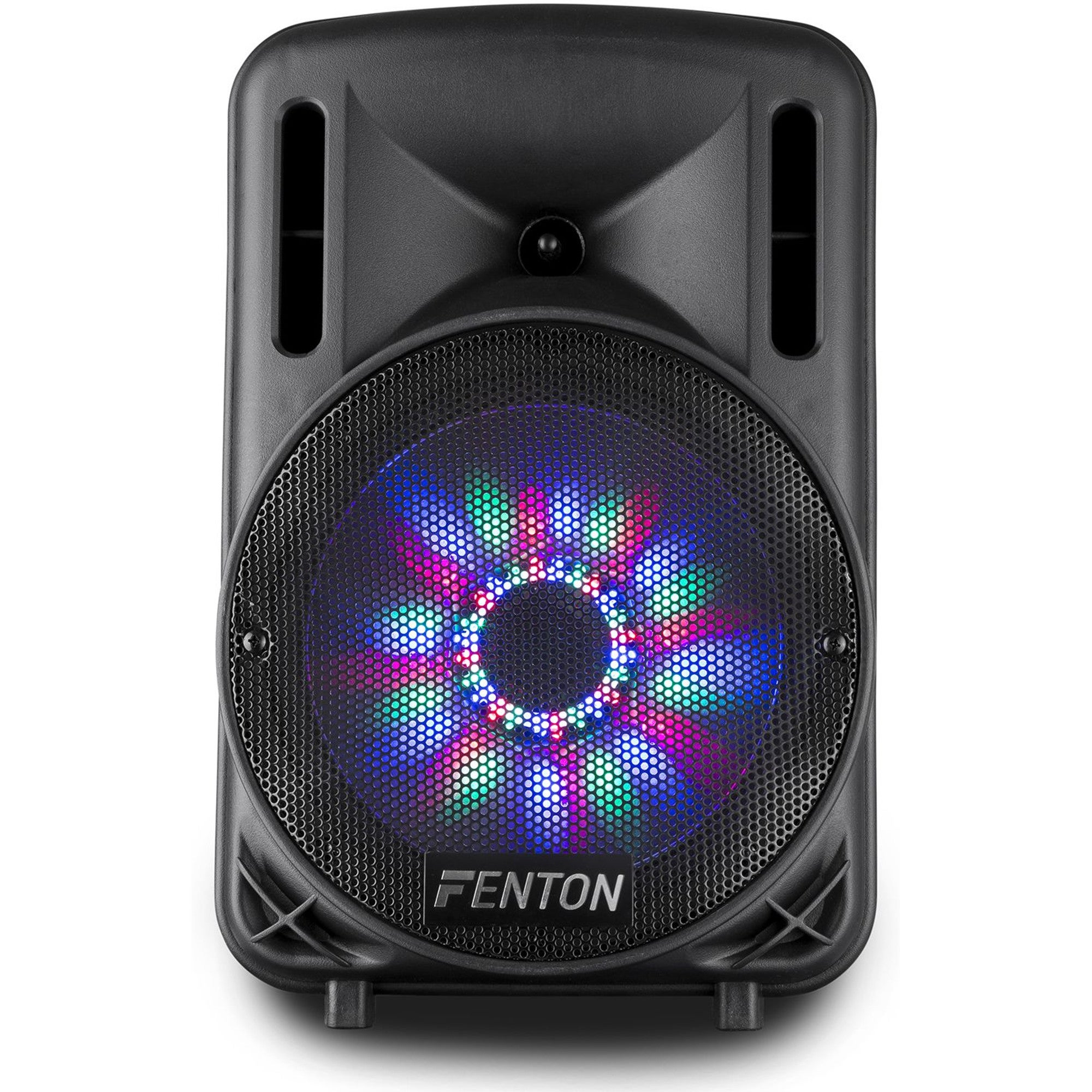 Fenton FT10LED actieve 450W mobiele 10 inch speaker met LED lichteffecten