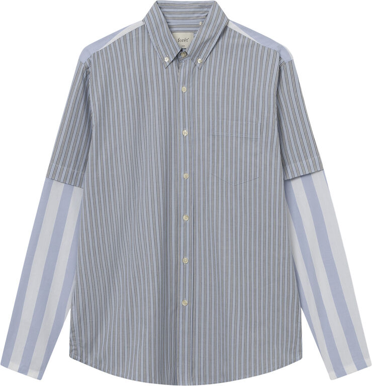 Forét REST SHIRT Light blue/cloud