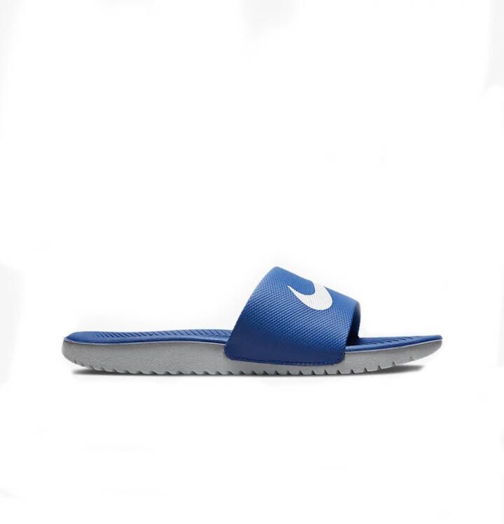 Nike Kawa Slide (Gs Ps) Slippers Kinderen Blauw