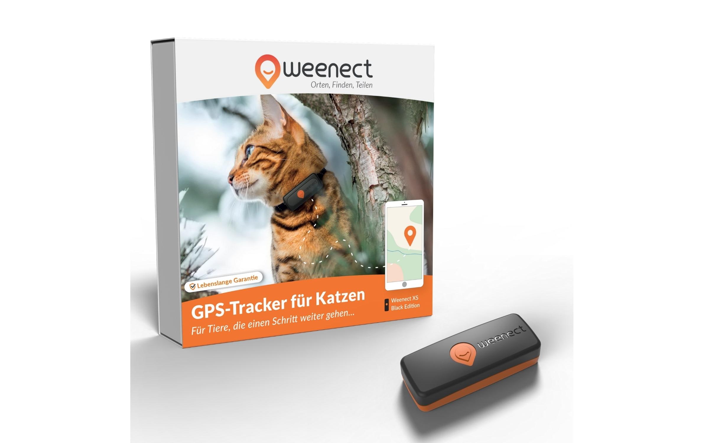 GPS-Tracker »Weenect XS für Katzen Schwarz«