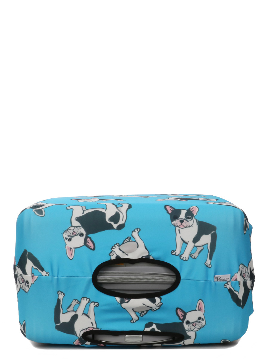 Housse de valise Periea Blue with Dogs L