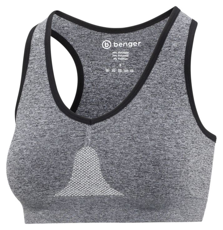 BengerDa. Fitn. Seamless Bra - schwarz