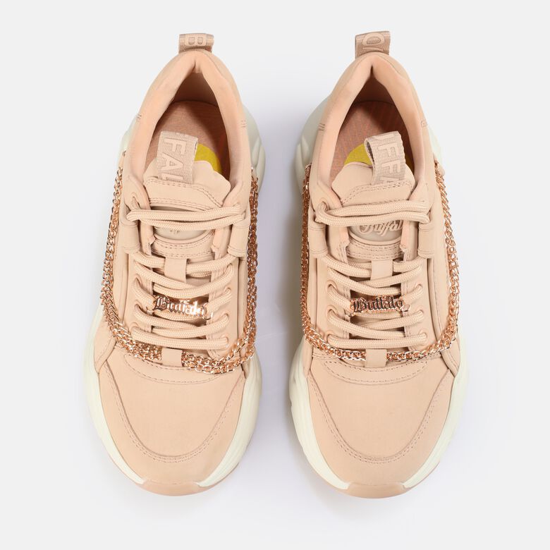 Binary Chain Baskets basses vegan, rose