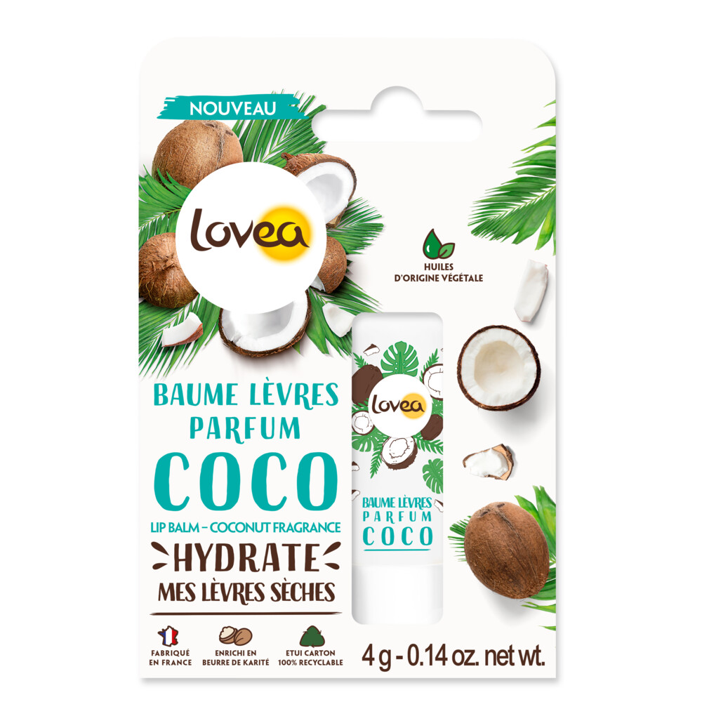 Lovea Lippenbalsem Kokos4 gr