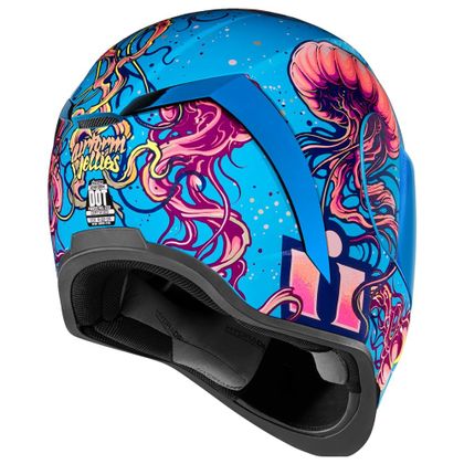 Casque Icon AIRFORM - JELLIES - Bleu / Rose