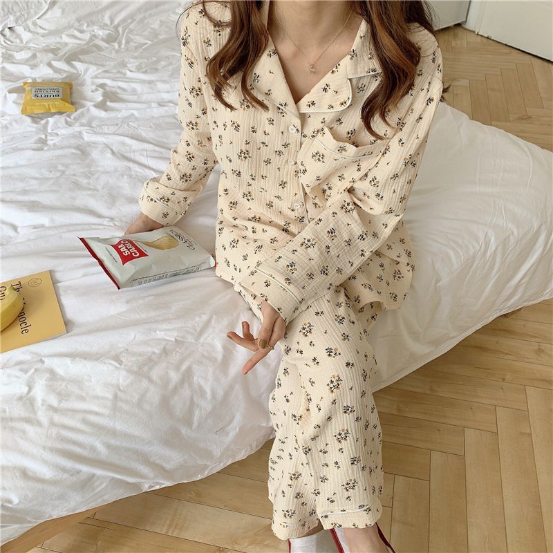 Essere - Pyjamaset met bloemenprint