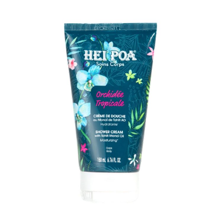 Creme de douche au Monoi de Tahiti AO Orchidee Tropicale 150ml hei-poa