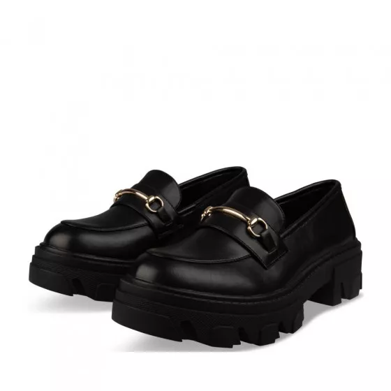 Mocassins NOIR VIA DONNA