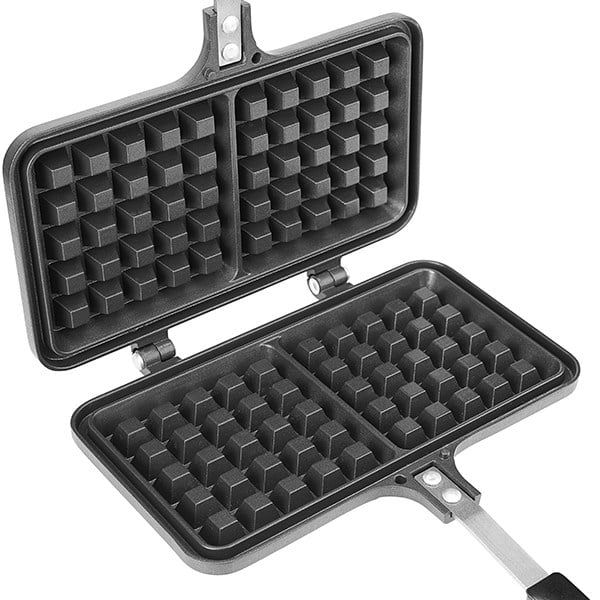 Gaufrier double en fonte d'aluminium 34 cm