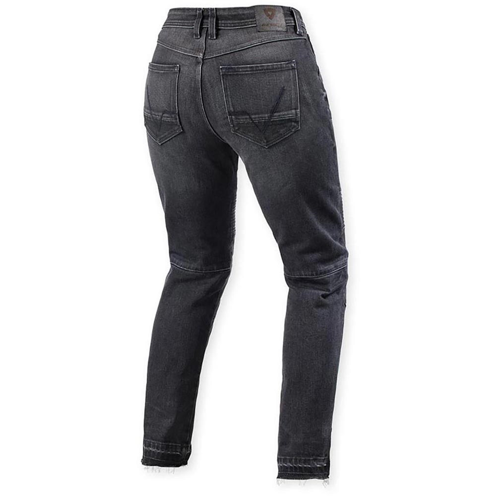 Rev'it - Jean femme Moto 2 Slim Ladies L30 Noir
