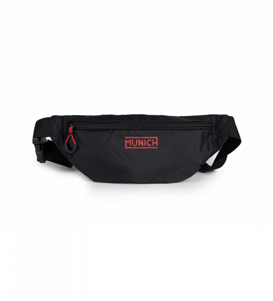 Bolsa de cintura Munich Gym Sports 2.0, preta