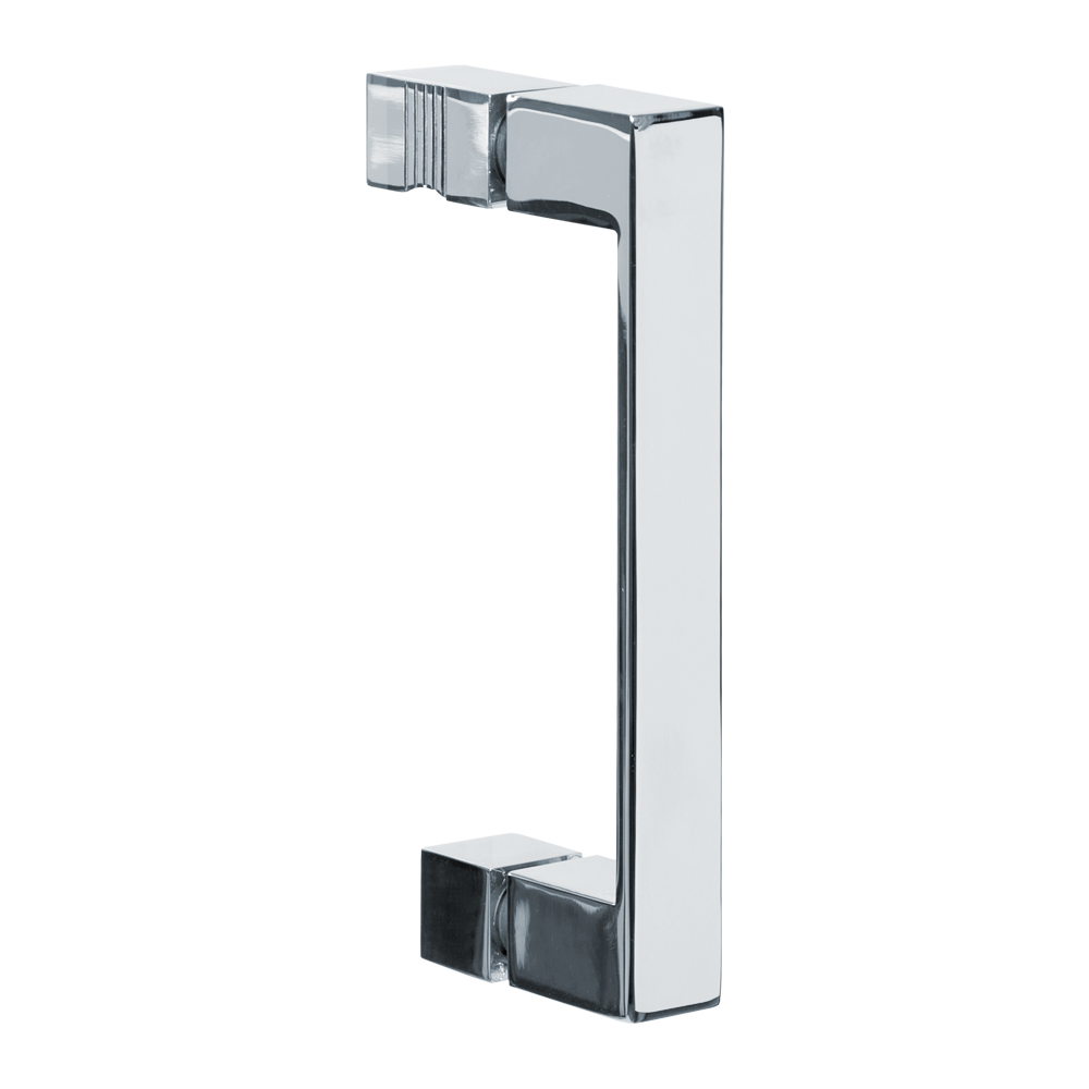 Brauer JC profielloze douchecabine 180x90cm 3-delig chroom