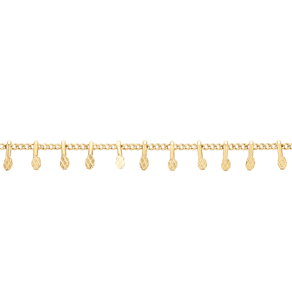 Bracelet Azteque Plaqué Or Jaune
