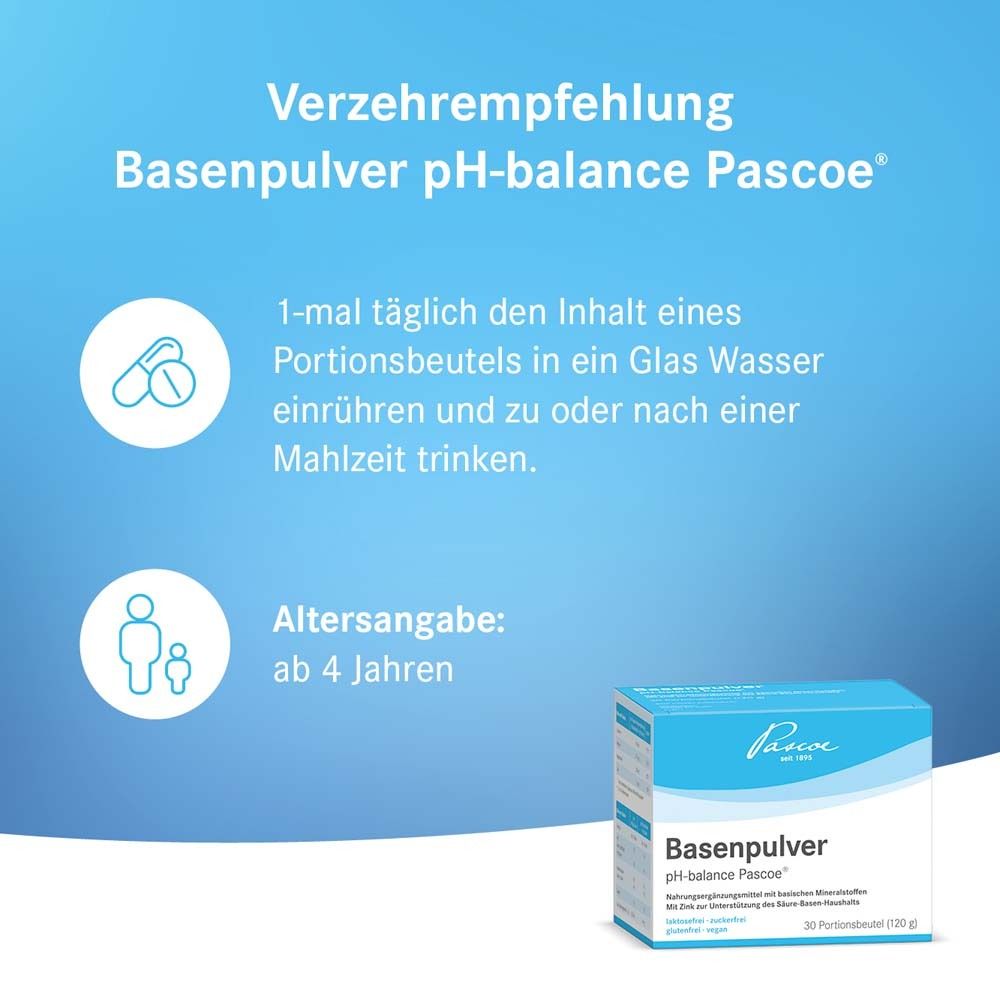 Basenpulver pH-balance Pascoe®