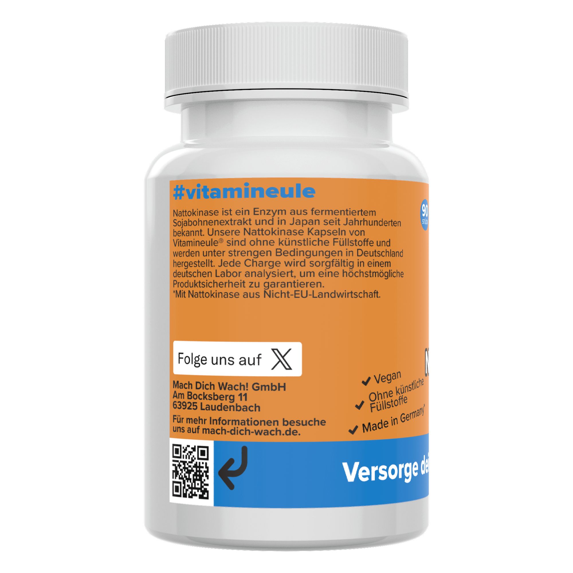 Nattokinase Kapseln - Vitamineule®