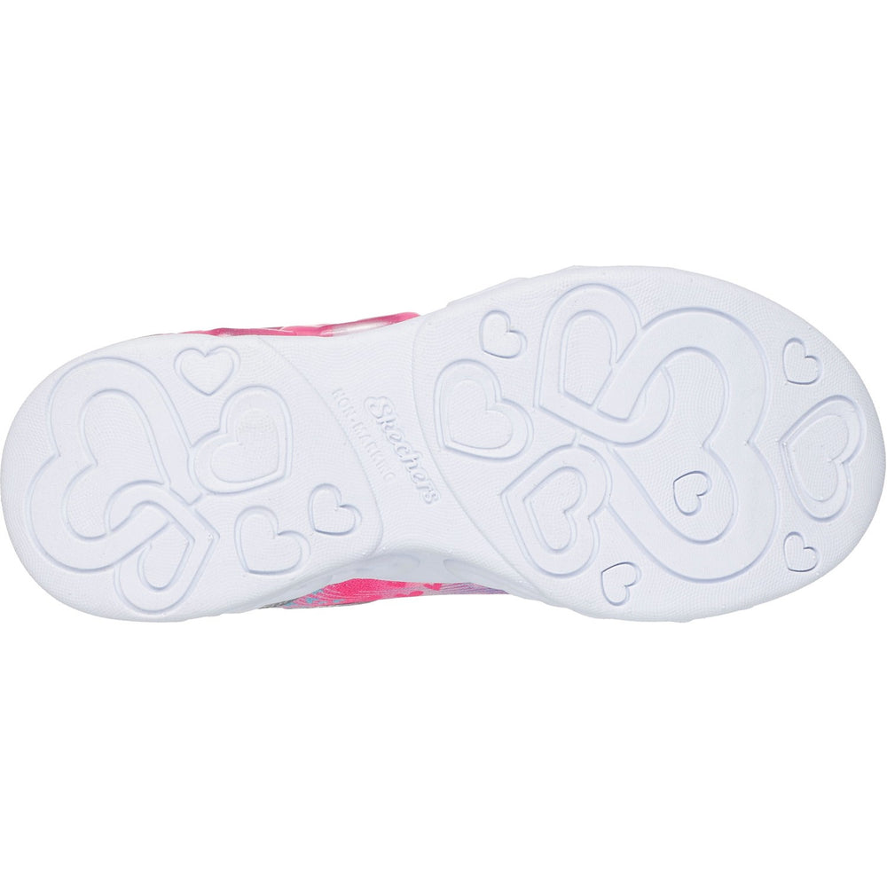 Køb Skechers Silver Infinite Heart Lights - Heart Jewels