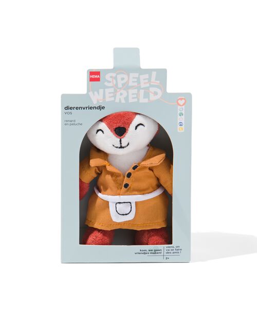 peluche renard 13cm
