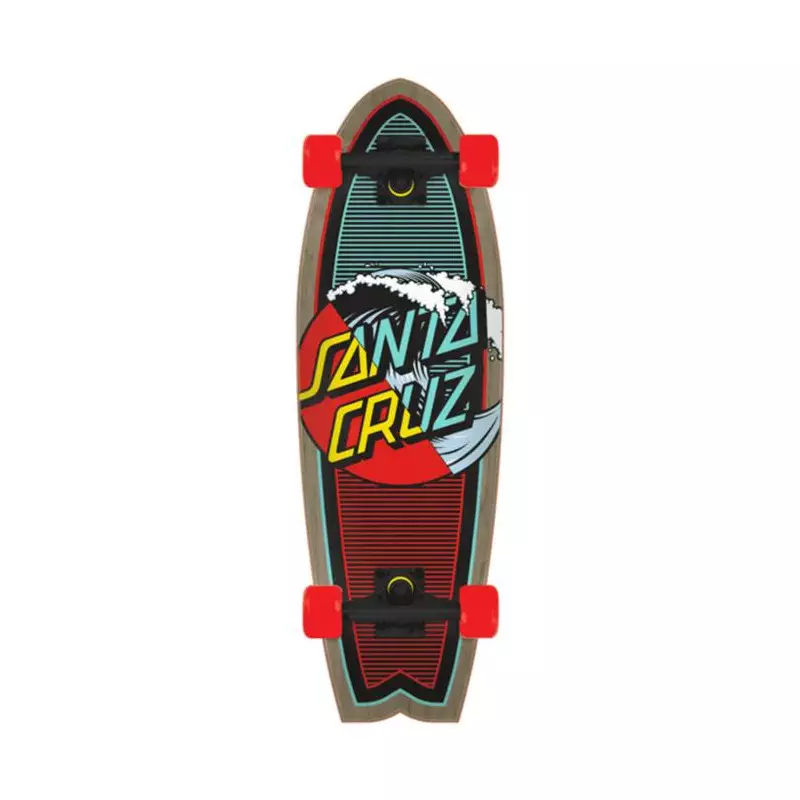 Skate Cruiser SANTA CRUZ Classic Wave Splice 8.8 x 27.7