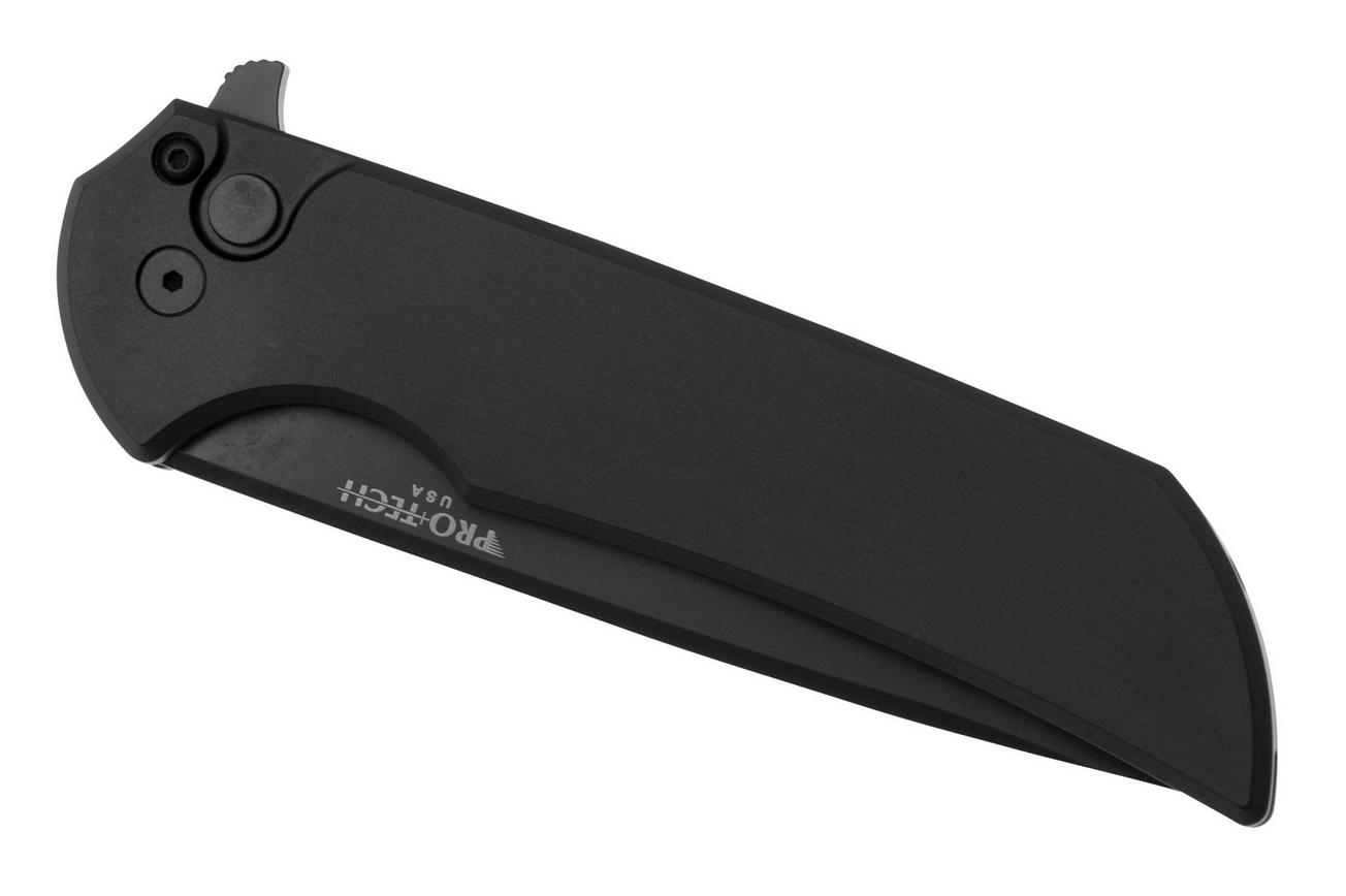 Pro-Tech Mordax MX103 DLC MagnaCut, Solid Black Aluminum zakmes