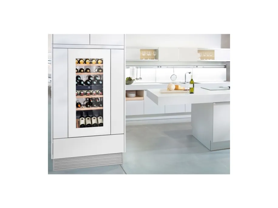 Liebherr EWTgw 2383-21 001 Vinskab - Hvidt Glas Indbygning, 2 Temp. Zoner