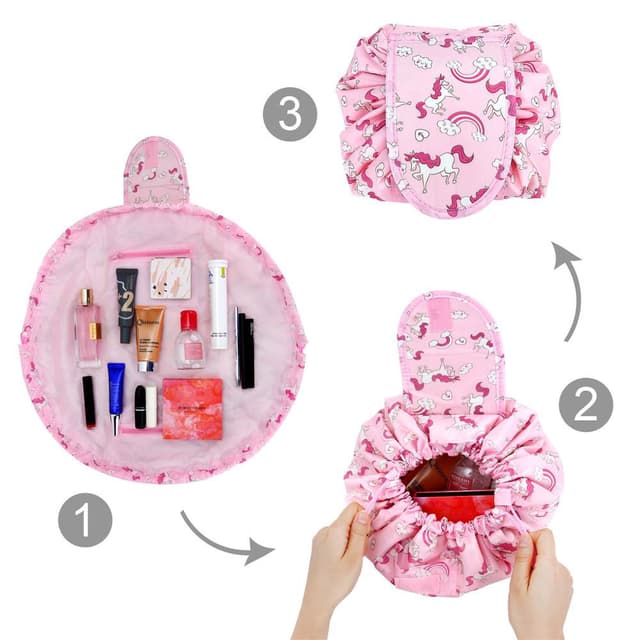 Kosmetiktaske Makeup-taske Toilettaske Make Up (pink)
