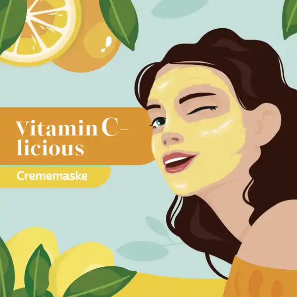 Squishmaske Vitamin C