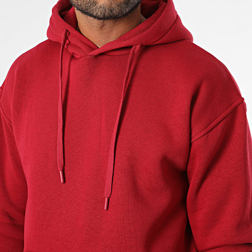 Sweat Capuche Rouge