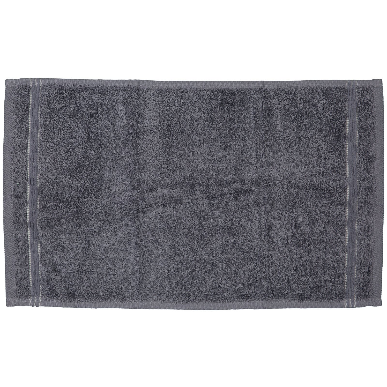 Vossen Gästetuch Frottee 30 x 50 cm dunkelgrau