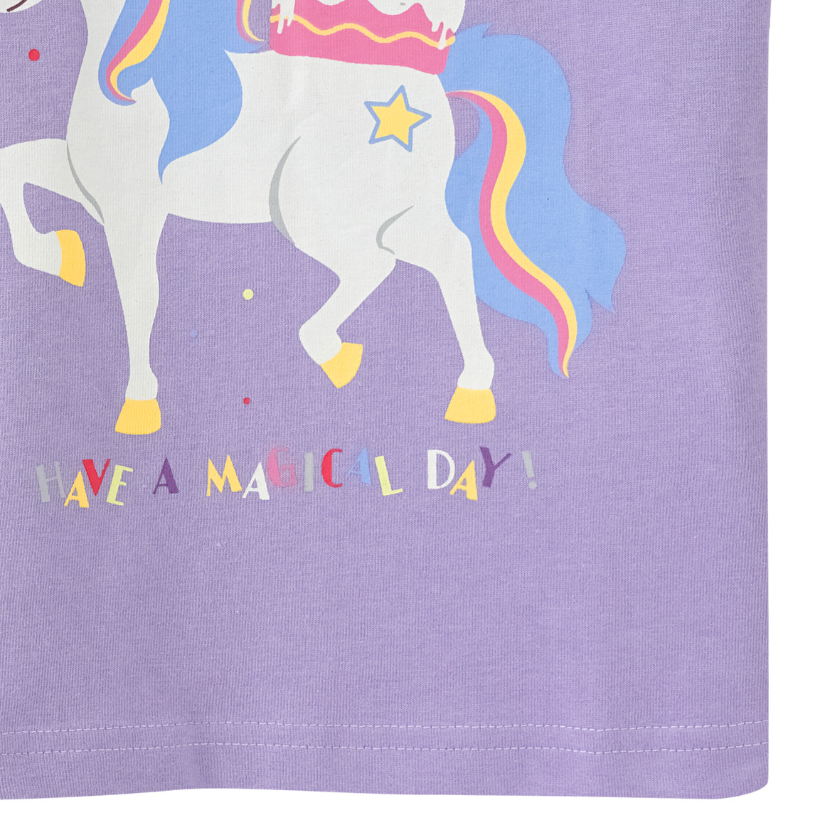 Topolino Kinder T-Shirt mit Geburtstags-Motiv helllila