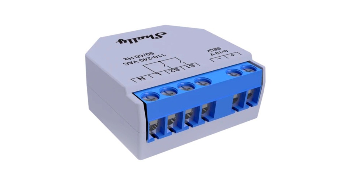 ShellyPlus Dimmer 0-10V