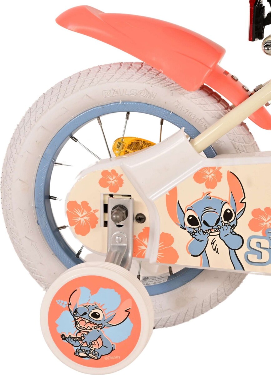Volare - Børnecykel Med Støttehjul - 12'' - Stitch