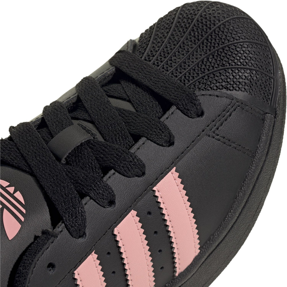 Køb adidas Originals Core Black/Glow Pink/Core Black Superstar Ii J Sneakers
