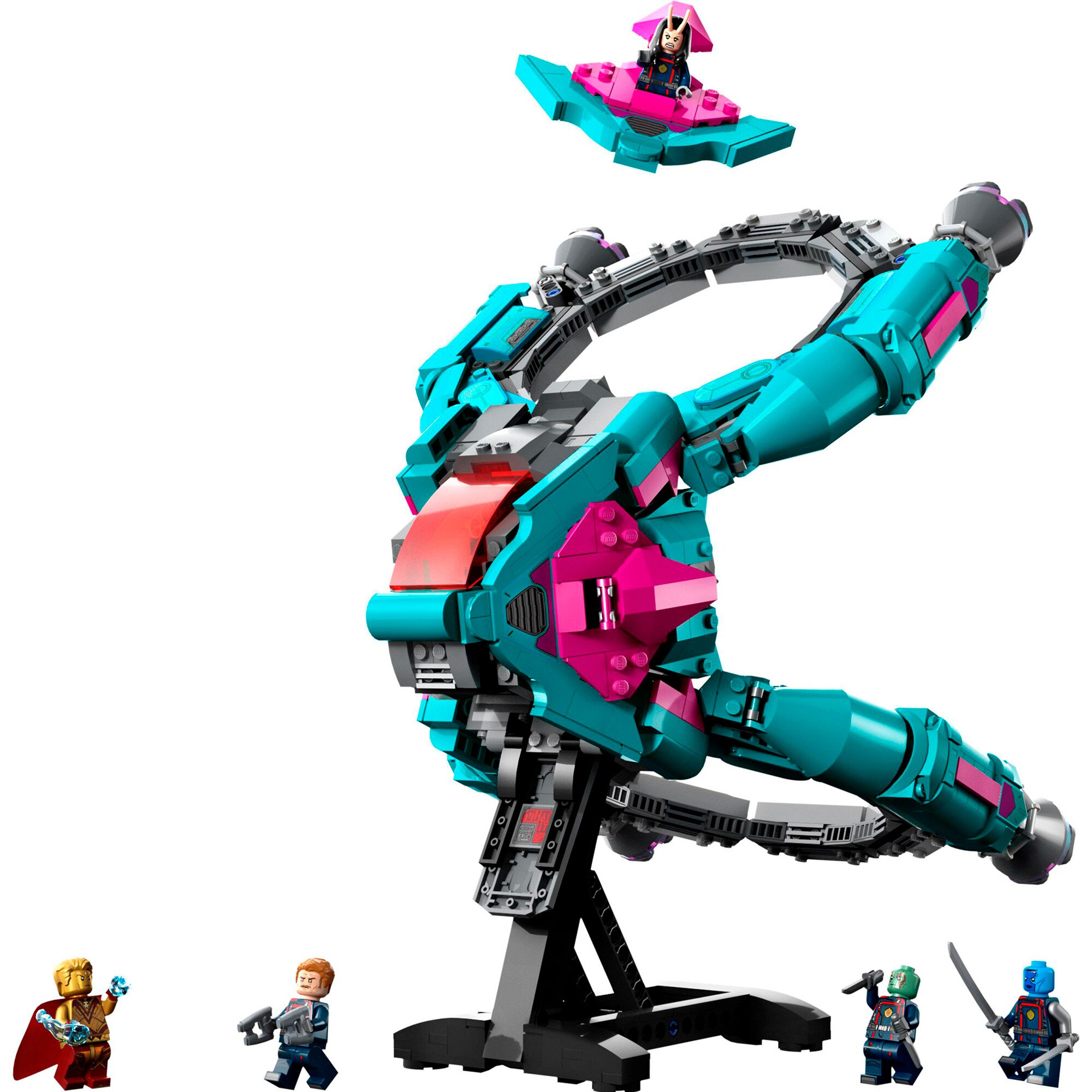 LEGO Konstruktionsspielzeug Marvel Das neue Schiff der Guardians
