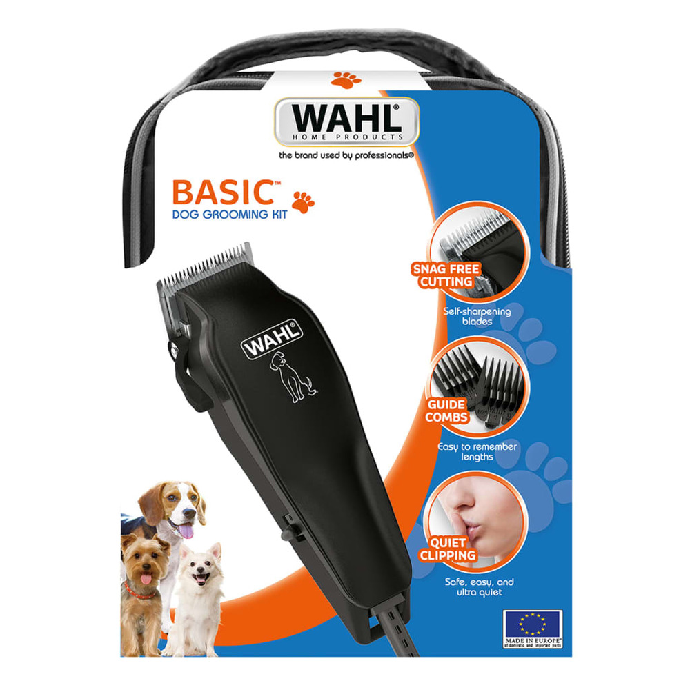 Tondeuse pour animaux de compagnie 11 pcs basic noir