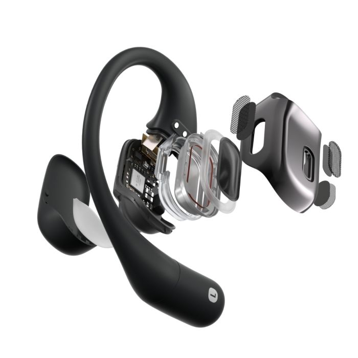 Shokz Unisex Hovedtelefoner OpenFit Sort