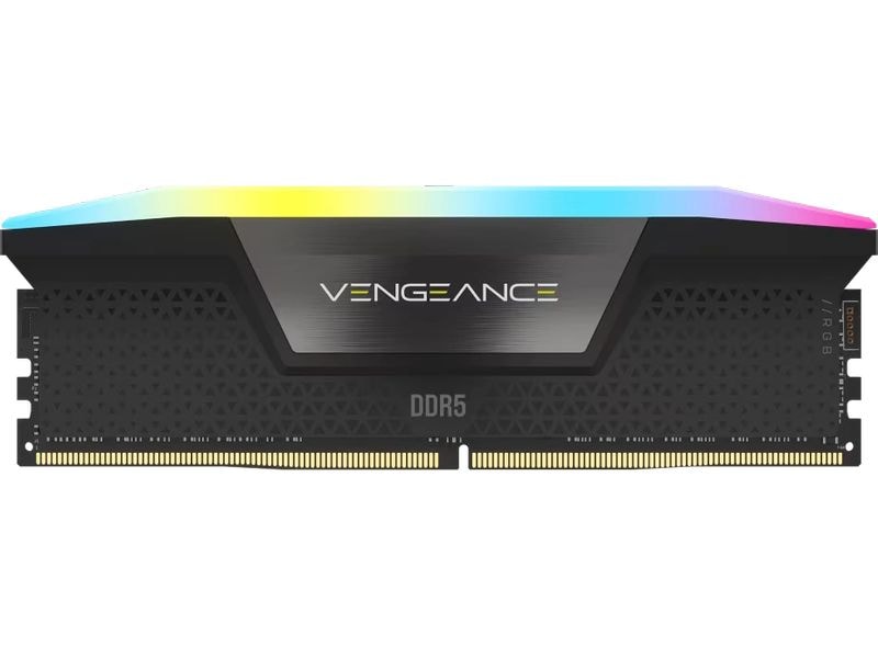 Corsair DDR5-RAM Vengeance RGB 7200 MHz 2x 48 GB High-Performance Arbeitsspeicher mit Multi-Zone-RGB-Beleuchtung