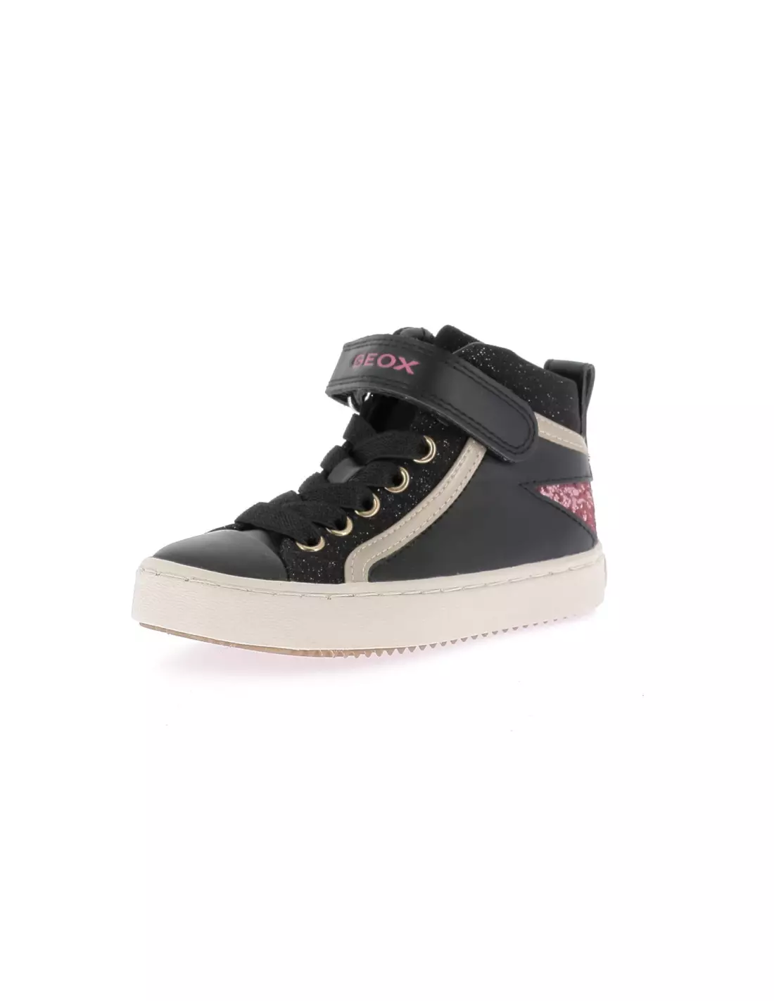 GEOX KALISPERA - Baskets BLACKDKPINK