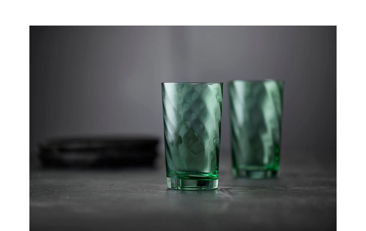 Longdrinkglas Vienna Grün, 4 Stück, 45 clElegante Highball-Gläser