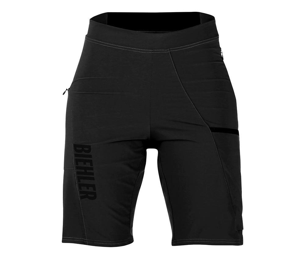 Biehler DSTNCE Gravel Fietsbroek Kort Zwart Dames