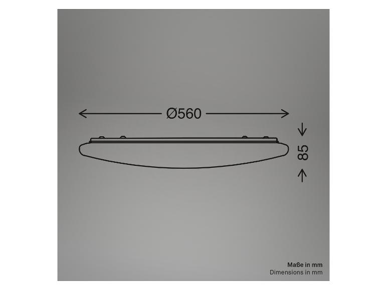 LED-plafondlamp met sterreneffect