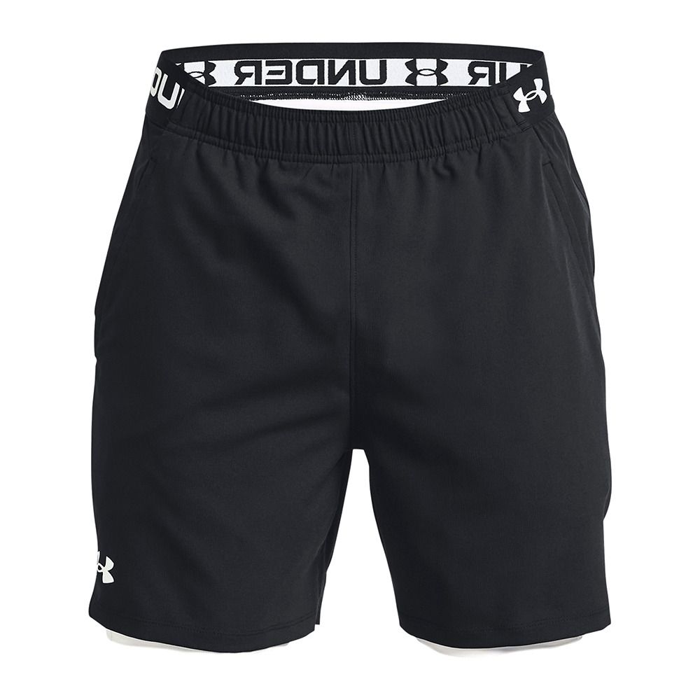 Under Armour VANISH WOVEN - Short 2 en 1 Homme black