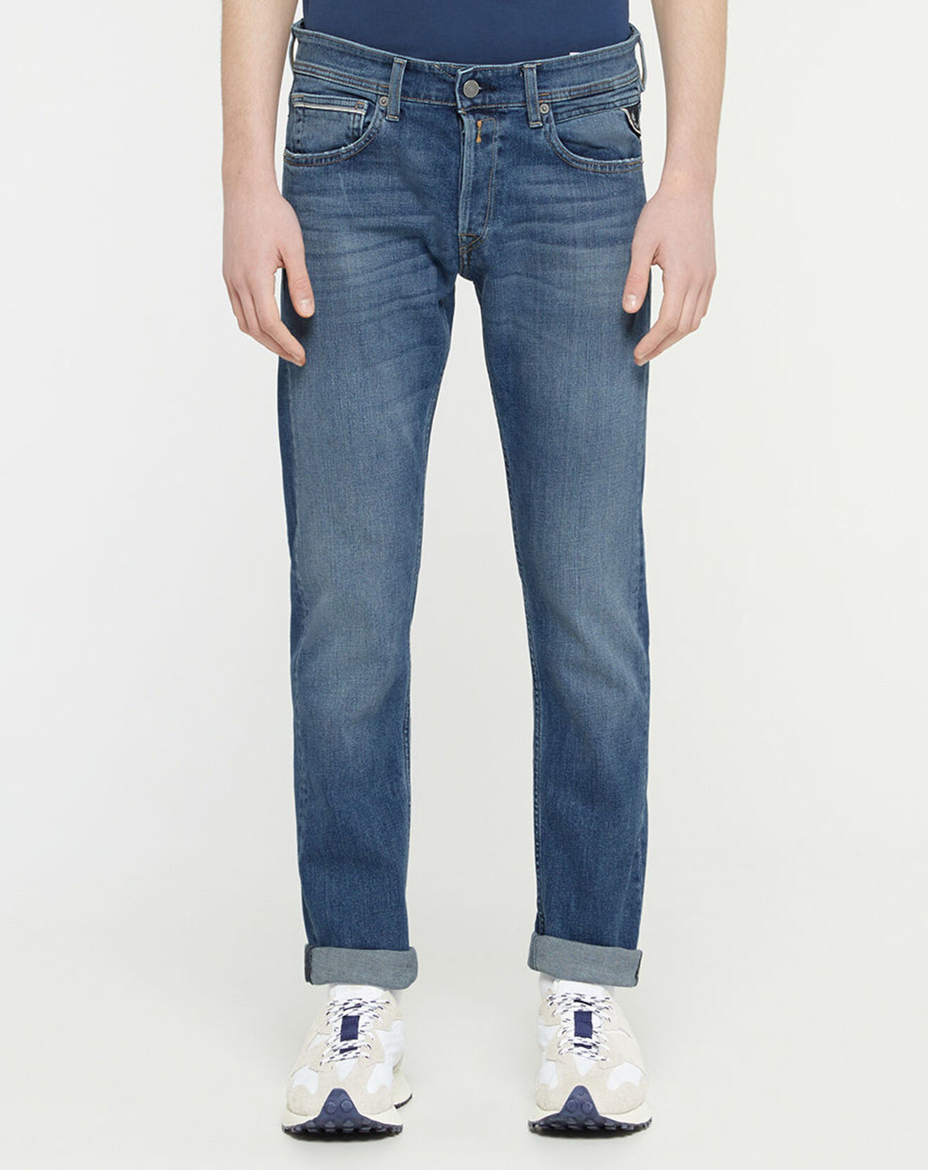 Replay Jean Denim Functional bleu moyen