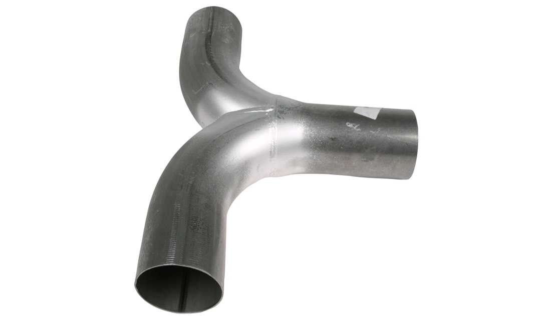 T fordelerrør 1x76 - 2x76mm